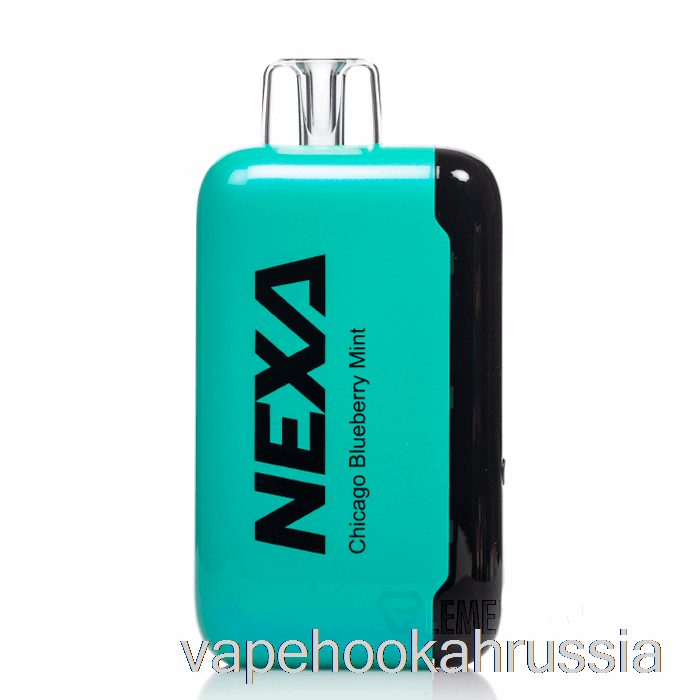 Vape Juice Nexa N20000 одноразовый, черника, мята, Чикаго